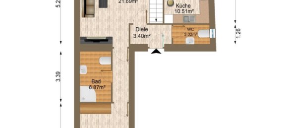 Duplex T2 em Trier-Saarburg, Germany N.º 335871 14