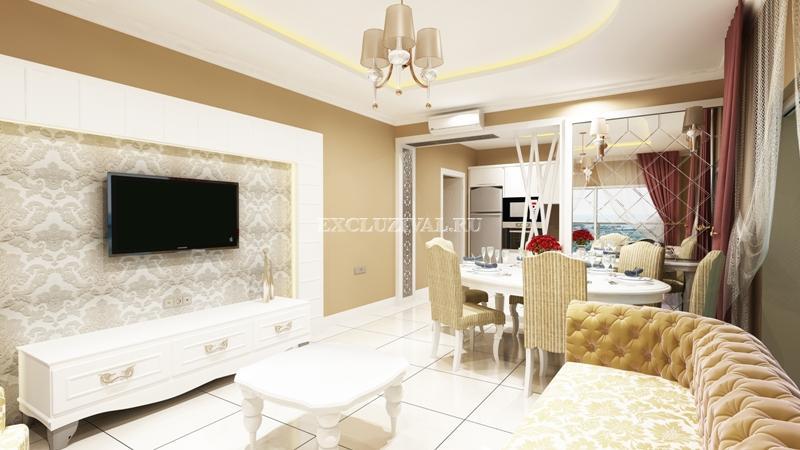 2 rooms Apartment in Alanya, Turkey No. 28176