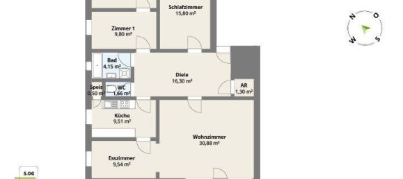 Apartamento de 3 dormitorios en Linz, Austria No. 183353 22
