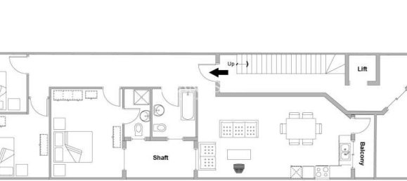 3 Schlafzimmer Wohnung in Swieqi, Malta, Nr. 3465 2