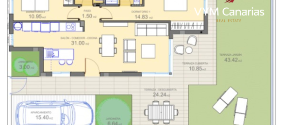 2 Schlafzimmer Villa in Polop, Spain, Nr. 3194 8