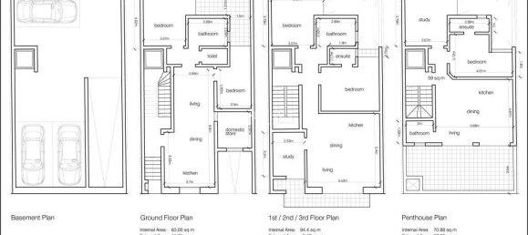 Penthouse T1 em Fgura, Malta N.º 2524 2