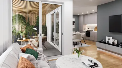 Apartamento de 3 divisões em Favoriten, Austria N.º 87847