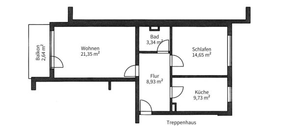 Apartamento de 1 dormitorio en Deggendorf, Germany No. 220110 2