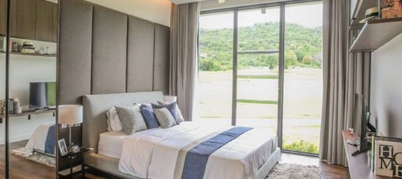 Кондоминиум  с 2 спальнями в Sansara Black Mountain, Хуа Хин, Таиланд № 29188 2