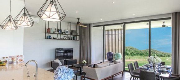 Кондоминиум  с 2 спальнями в Sansara Black Mountain, Хуа Хин, Таиланд № 29188 5