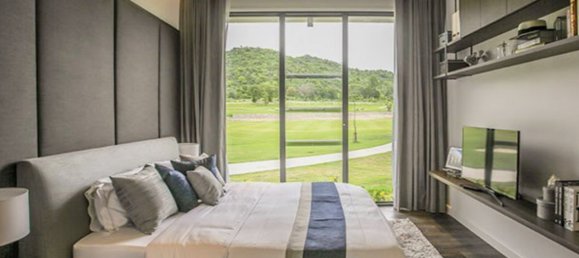 Кондоминиум  с 2 спальнями в Sansara Black Mountain, Хуа Хин, Таиланд № 29188 3