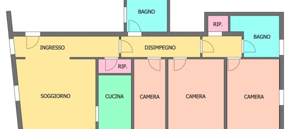 4 bedrooms Apartment in Modena, Italy No. 353649 22