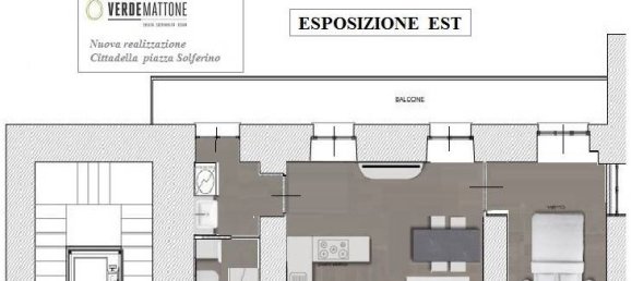 1 chambre Appartement à Turin, Italy No. 125330 47