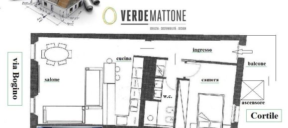 1 chambre Appartement à Turin, Italy No. 125330 29