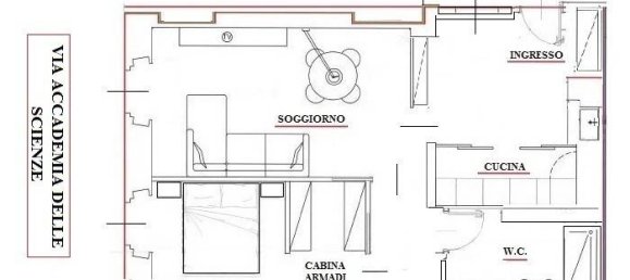 1 chambre Appartement à Turin, Italy No. 125330 19