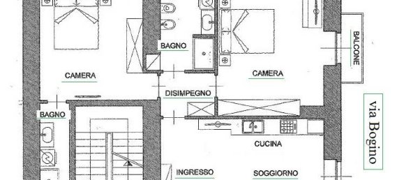 1 chambre Appartement à Turin, Italy No. 125330 20