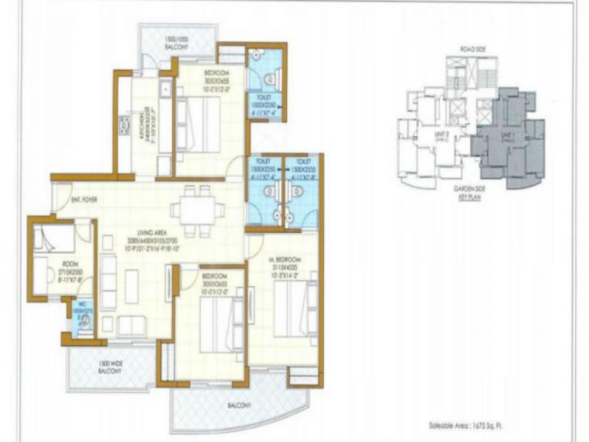 3 bedrooms House in Noida, India No. 67771