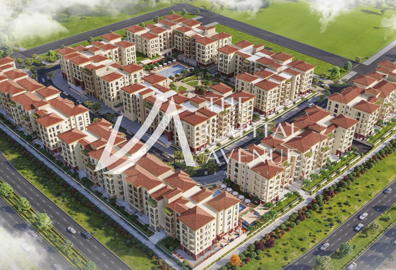 Apartamento T3 em Khalifa City, UAE N.º 31699