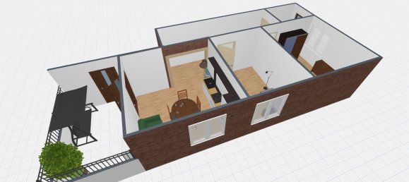 3 rooms Apartment in Palombara Sabina, Italy No. 61200 48