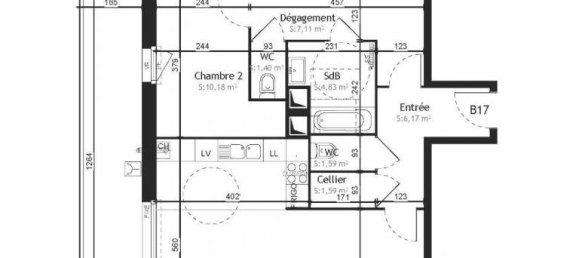 Apartamento de 3 dormitorios en Villeneuve-d'Ascq, France No. 251467 4