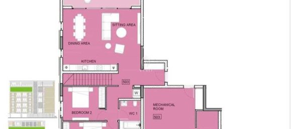 Ático de 3 dormitorios en Germasogeia, Cyprus No. 19343 2