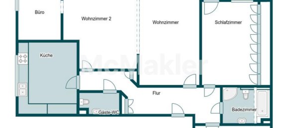 Apartamento T2 em Dortmund, Germany N.º 324267 13