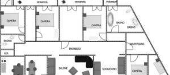 5 bedrooms Apartment in Livorno, Italy No. 220526 44