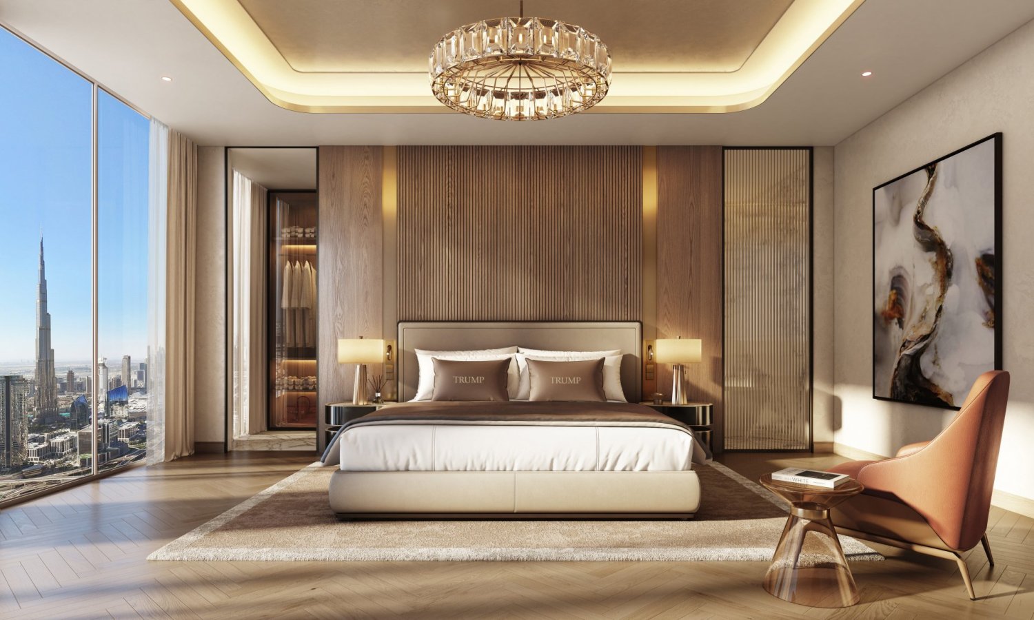 2 غرف نوم شقة في Trump International Hotel & Tower Dubai, City Walk, UAE رقم 116593