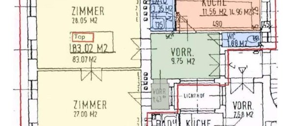 2 rooms Apartment in Alsergrund, Austria No. 70683 12