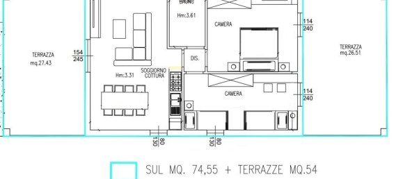 3غرفة بانتهاوس في Florence, Italy رقم 49238 14