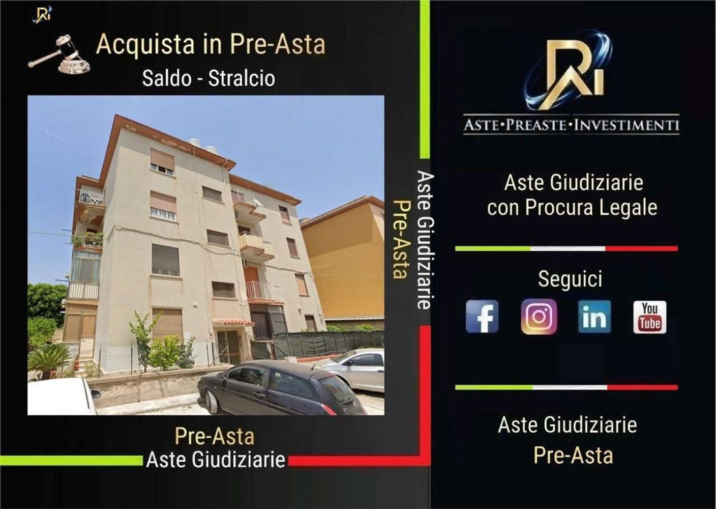 3 rooms Apartment in Mazara del Vallo, Italy No. 222023