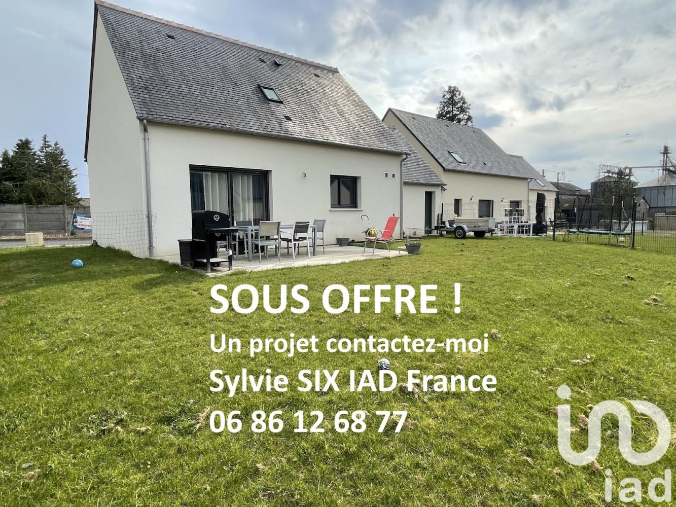 Casa de 3 dormitorios en Neuille-Pont-Pierre, France No. 224244