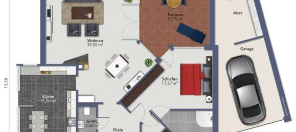 Adosado de 3 dormitorios en Oldenburg, Germany No. 229749 3