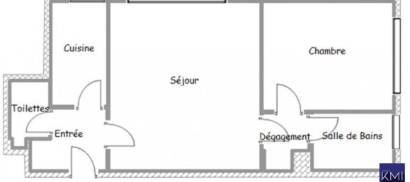 1 غرف نوم شقة في Paris, France رقم 178691 7