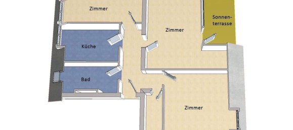 3 rooms Apartment in Staaken, Germany No. 372015 5