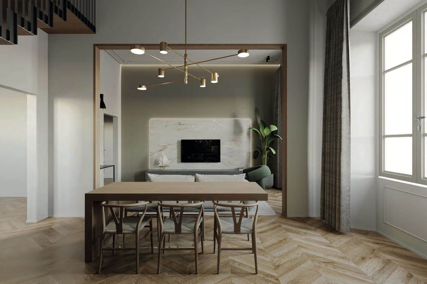 5-salle Appartement à Florence, Italy No. 182011