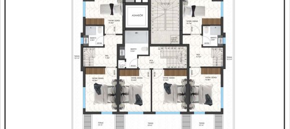 2 rooms Apartment in Demirtas, Turkey No. 11027 10