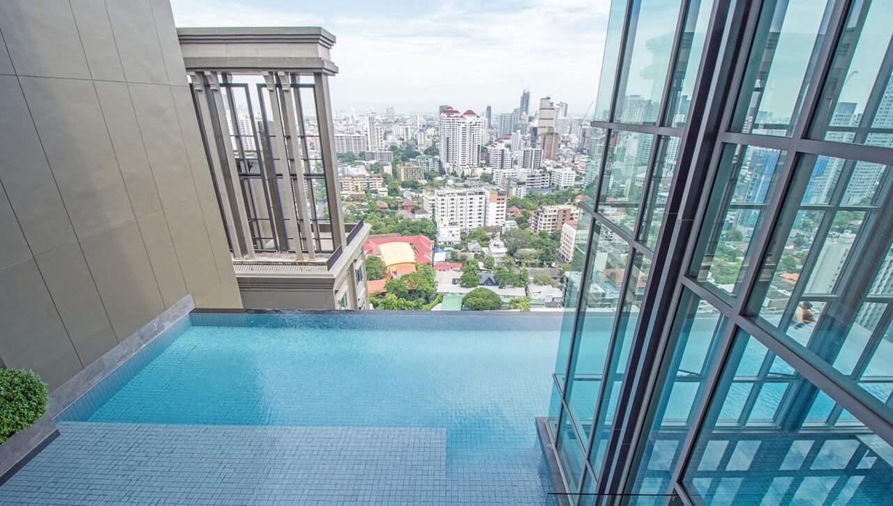 Apartamento com 1 quarto em condomínio em Bangkok, Thailand N.º 2831