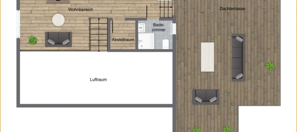 Дуплекс с 2 спальнями в Вупперталь, Германия № 10680 18