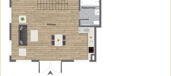 Дуплекс с 2 спальнями в Вупперталь, Германия № 10680 16