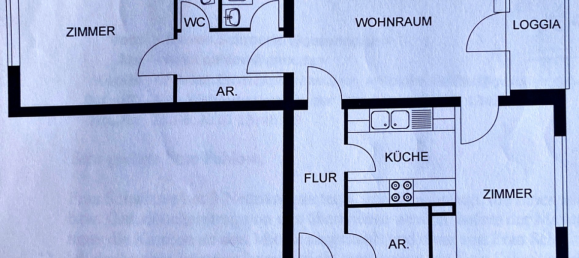 2 rooms Apartment in Wittenau, Germany No. 350456 13