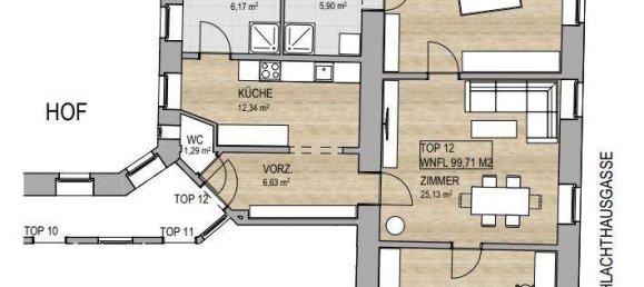 3-Zimmer Wohnung in Wien, Austria, Nr. 147283 18