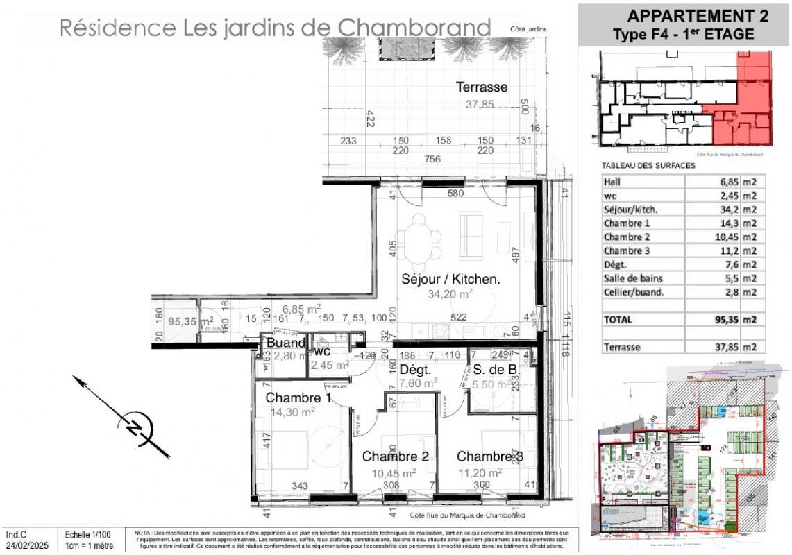 Apartamento de 3 dormitorios en Sarreguemines, France No. 76520