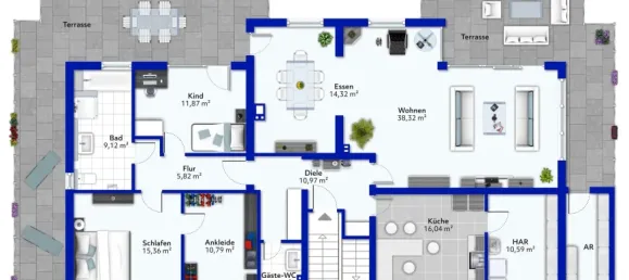 Ático de 2 dormitorios en Wuppertal, Germany No. 43035 24