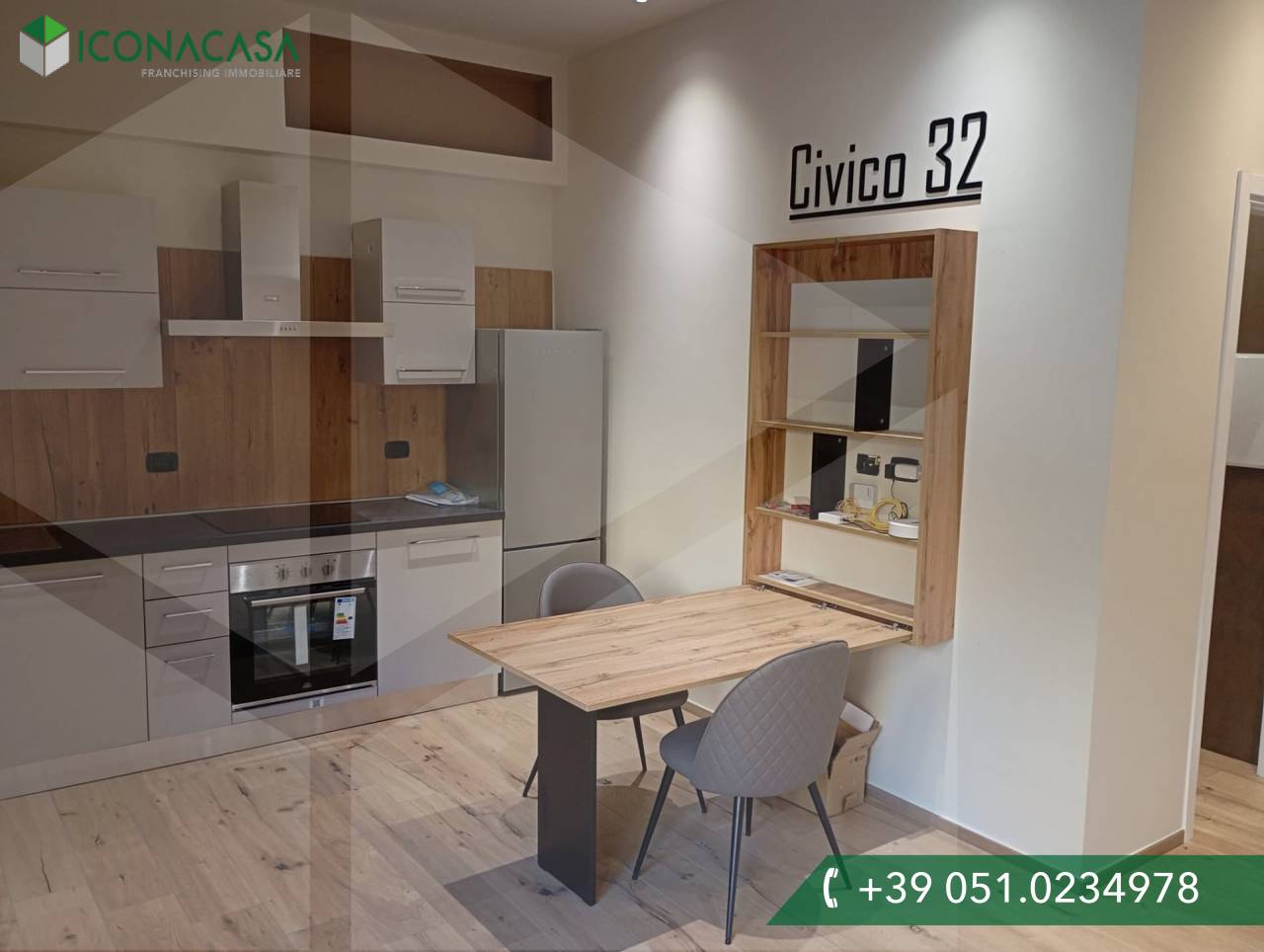 2-Zimmer Wohnung in Bologna, Italy, Nr. 23211