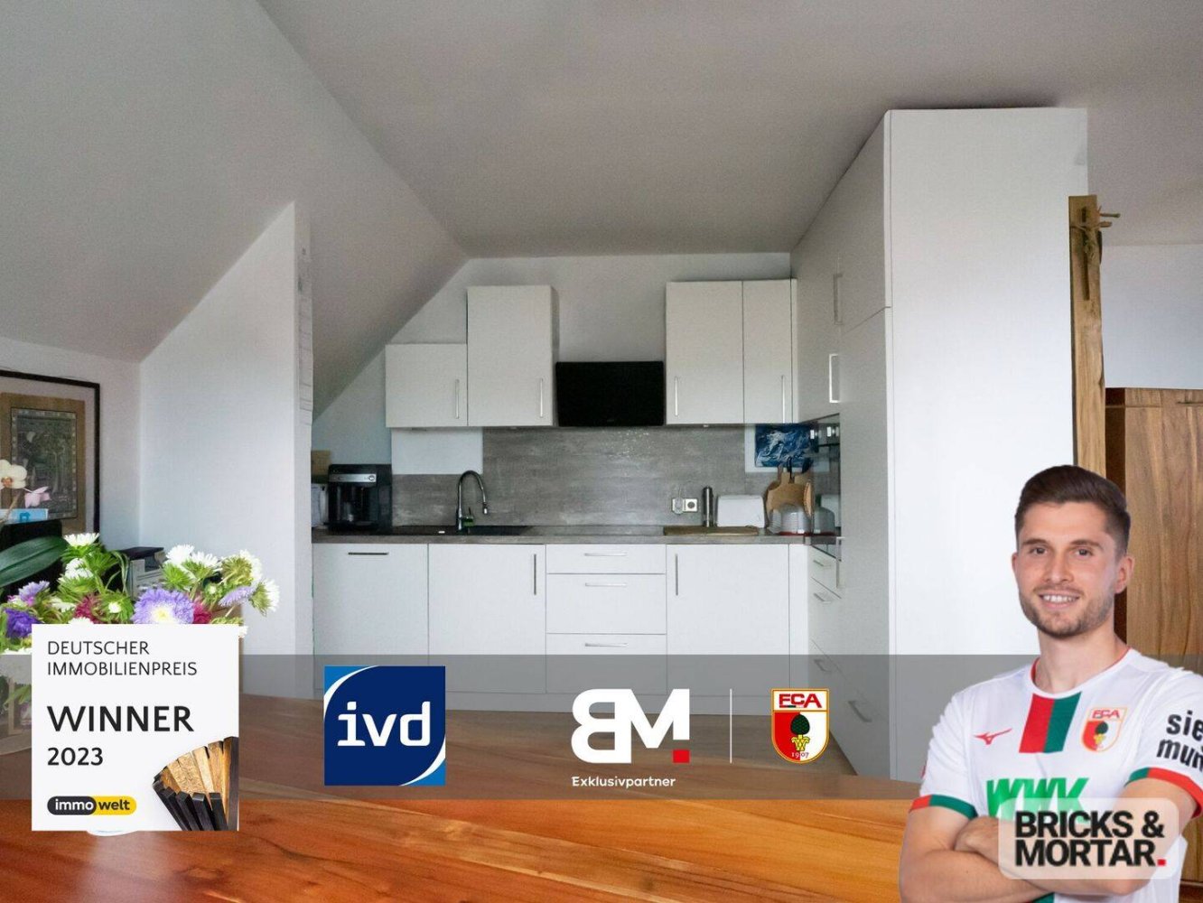 1 Schlafzimmer Wohnung in Augsburg, Germany, Nr. 350529