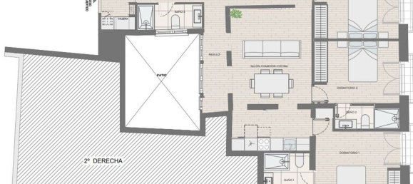 Apartamento de 3 dormitorios en Madrid, Spain No. 127734 10