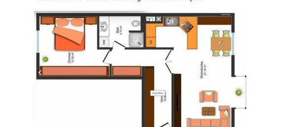 2 rooms Apartment in Favoriten, Austria No. 204787 5