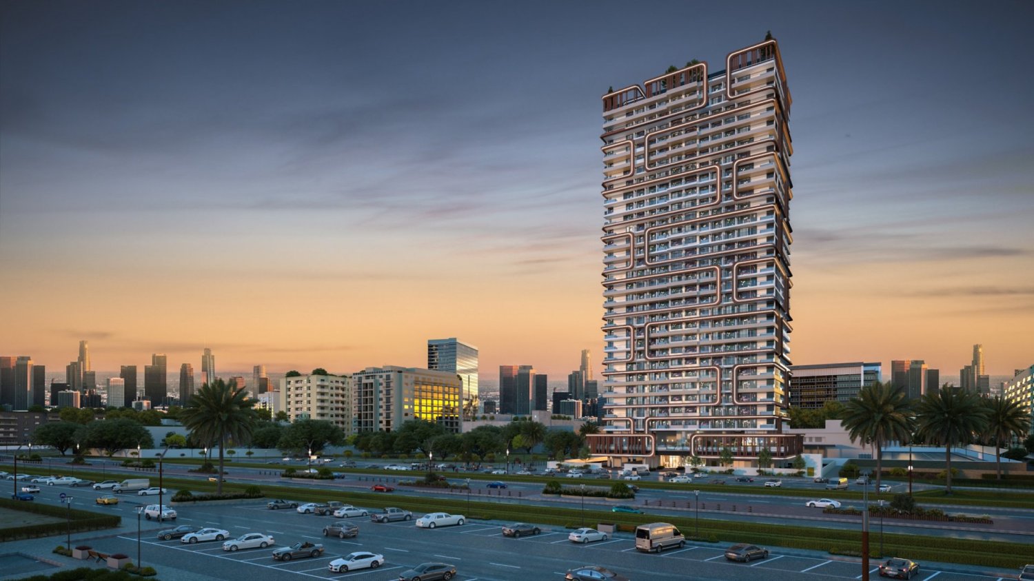 Apartamento de 3 dormitorios en Dubai, UAE No. 53545