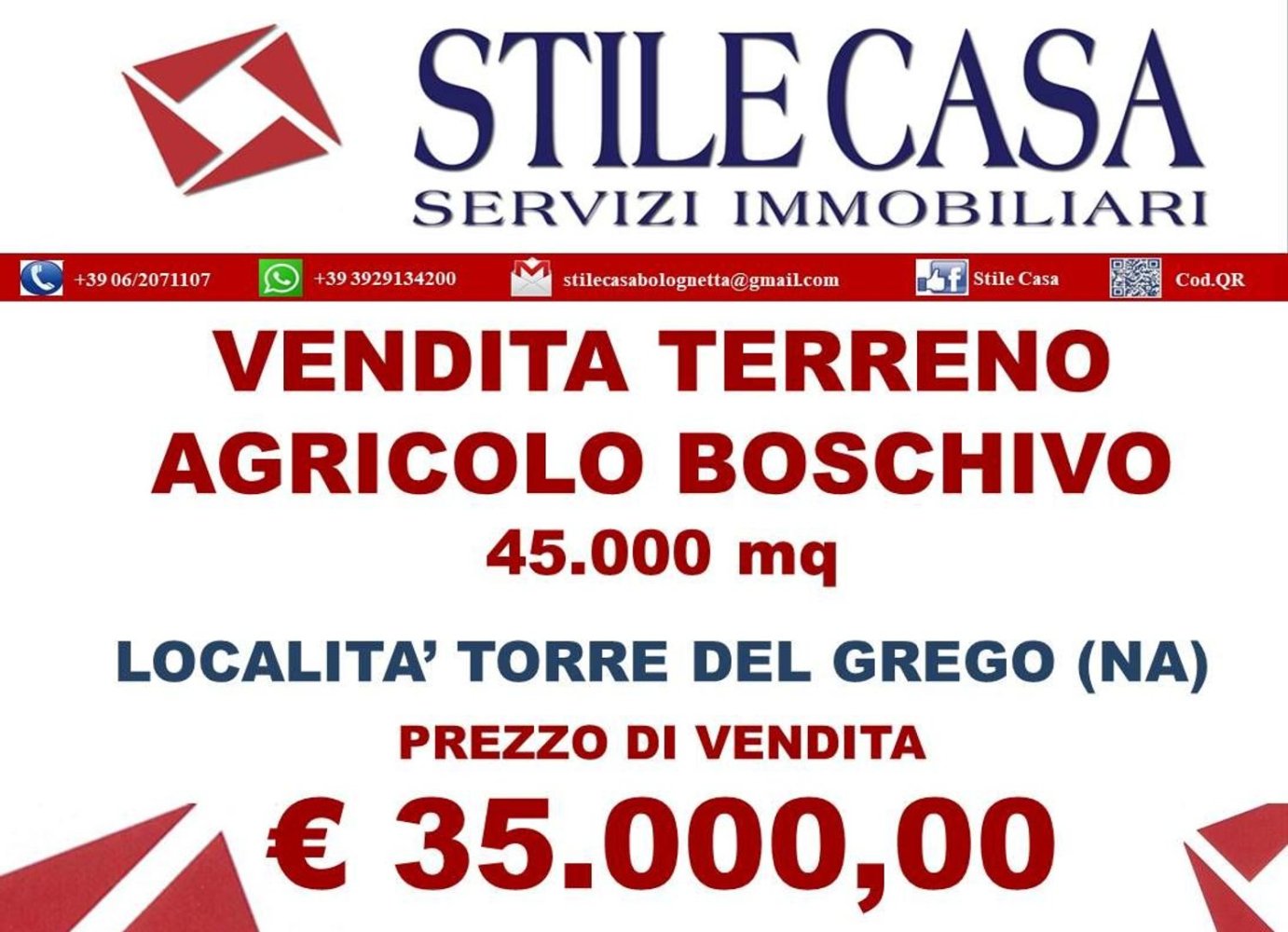 45000m² Land in Torre del Greco, Italy No. 125137
