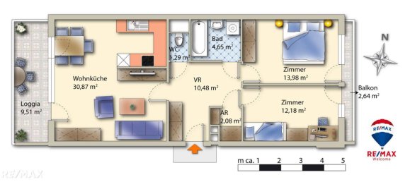 2 chambres Appartement à Favoriten, Austria No. 225828 15