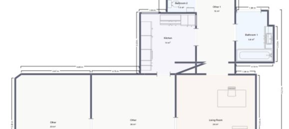 Apartamento de 2 dormitorios en Leopoldstadt, Austria No. 211640 16