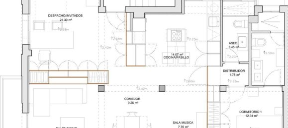 Квартира с 1 спальней в Гранада, Испания № 166627 35