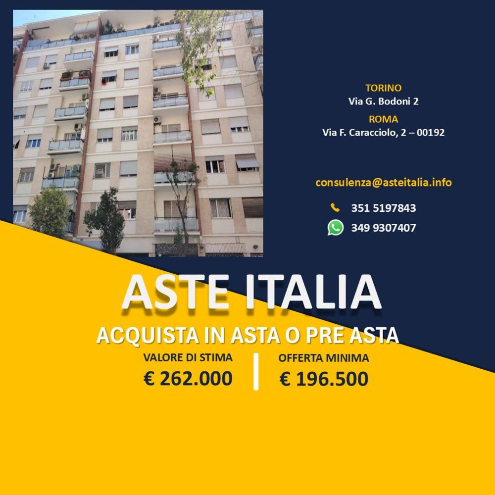 4-salle Appartement à Rome, Italy No. 8870